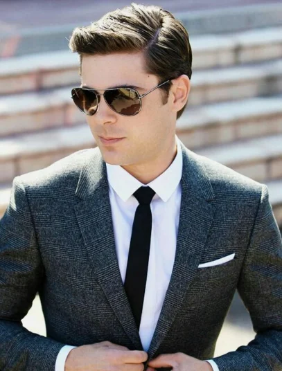 corte de cabelo masculino social tradicional