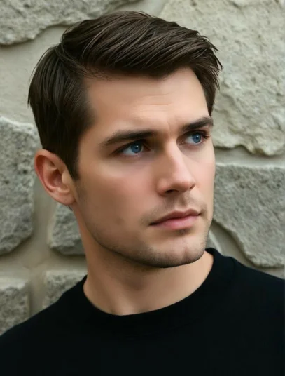corte de cabelo masculino social tradicional