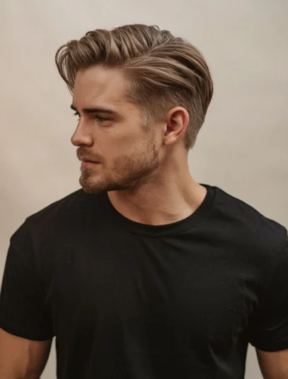 corte de cabelo masculino social tradicional