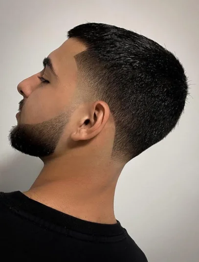 corte de cabelo curto americano