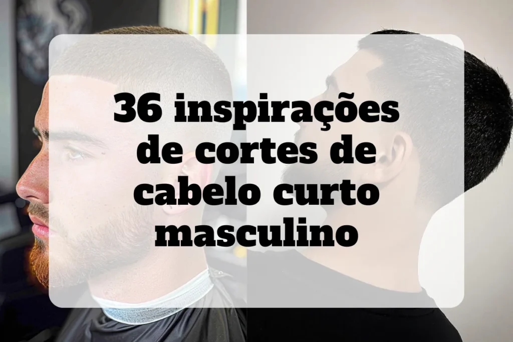cortes de cabelo curto masculino
