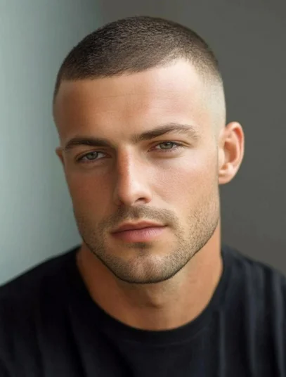 Corte de cabelo curto Militar Tradicional