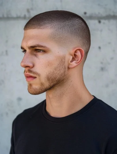 Corte de cabelo curto Militar Tradicional