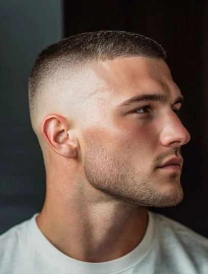 Corte de cabelo curto Militar Tradicional