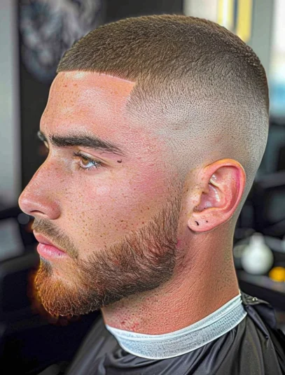 Corte de cabelo curto Militar Tradicional