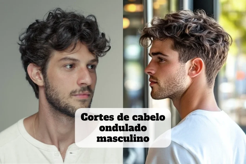 Cortes de cabelo ondulado masculino: 38 inspirações, dicas e cuidados 4 cortes de cabelo ondulado masculino
