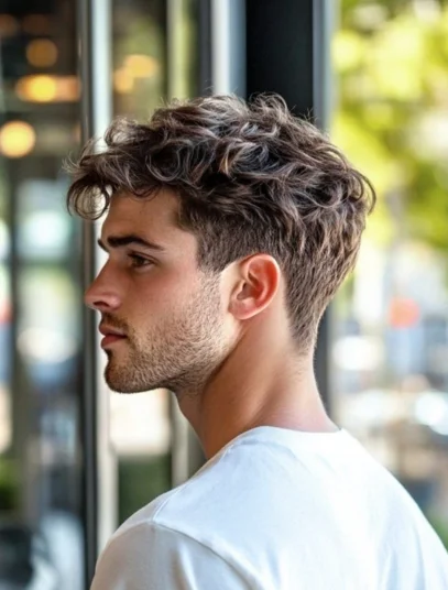 Cortes de cabelo ondulado masculino: 38 inspirações, dicas e cuidados 6 cortes de cabelo ondulado masculino