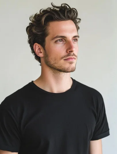 Cortes de cabelo ondulado masculino: 38 inspirações, dicas e cuidados 33 cortes de cabelo ondulado masculino