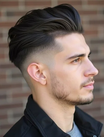 corte de cabelo masculino pompadour 39