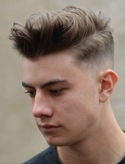 corte de cabelo masculino pompadour 41