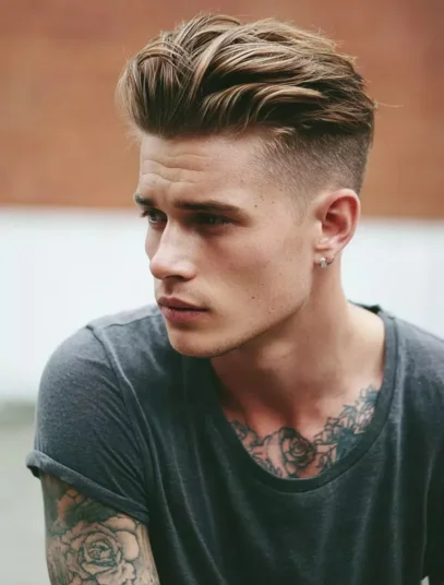 corte de cabelo masculino pompadour 42