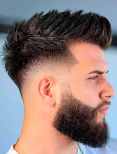 Corte de cabelo masculino com topete: 38 inspirações + dicas 30 corte de cabelo masculino com topete 12