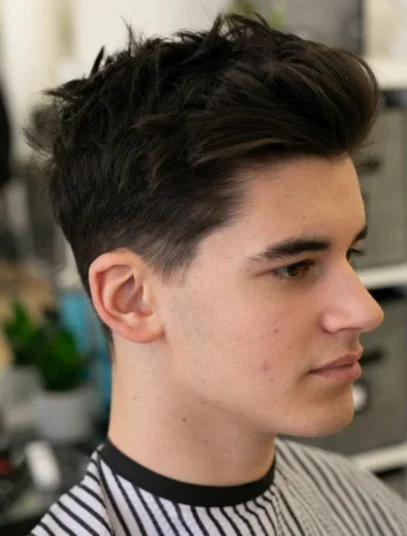 Corte de cabelo masculino com topete: 38 inspirações + dicas 31 corte de cabelo masculino com topete 13