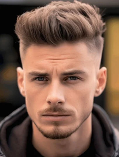 Corte de cabelo masculino com topete: 38 inspirações + dicas 35 corte de cabelo masculino com topete 17
