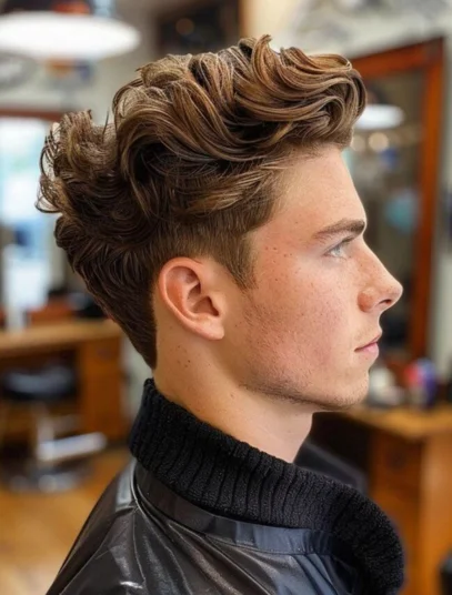 Corte de cabelo masculino com topete: 38 inspirações + dicas 37 corte de cabelo masculino com topete 19