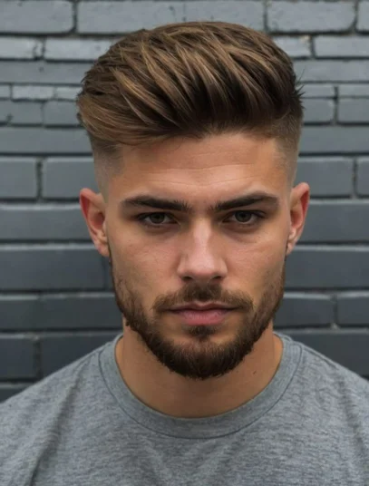 Corte de cabelo masculino com topete: 38 inspirações + dicas 42 corte de cabelo masculino com topete 24