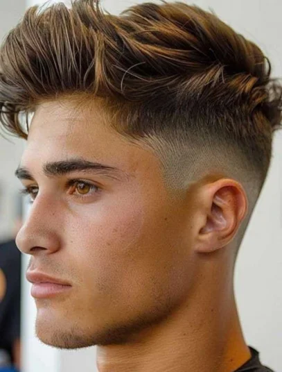 Corte de cabelo masculino com topete: 38 inspirações + dicas 8 corte de cabelo masculino com topete 28