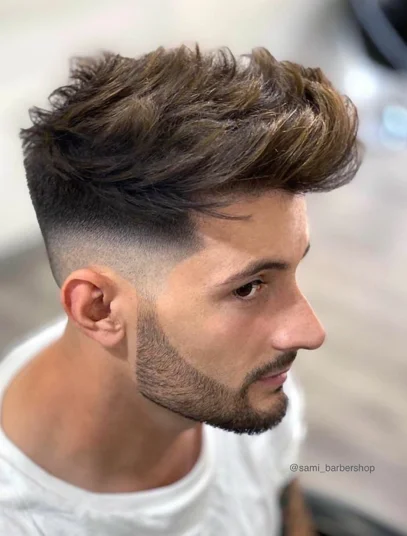 Corte de cabelo masculino com topete: 38 inspirações + dicas 11 corte de cabelo masculino com topete 31