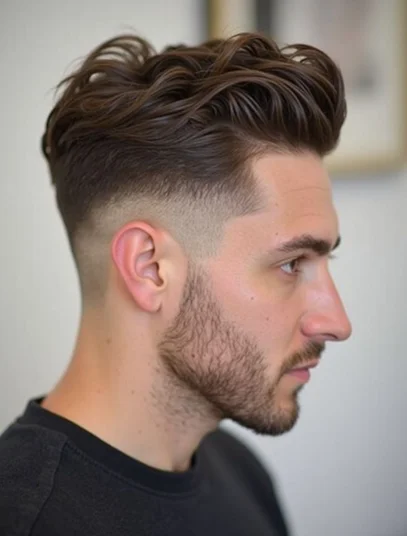 Corte de cabelo masculino com topete: 38 inspirações + dicas 24 corte de cabelo masculino com topete 6