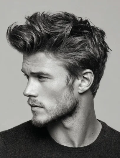 Corte de cabelo masculino com topete: 38 inspirações + dicas 26 corte de cabelo masculino com topete 8