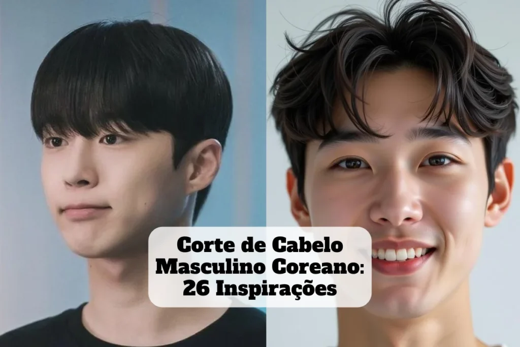 26 inspirações do corte de cabelo masculino coreano