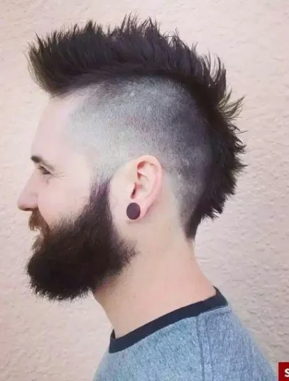 corte de cabelo masculino moicano 3 1
