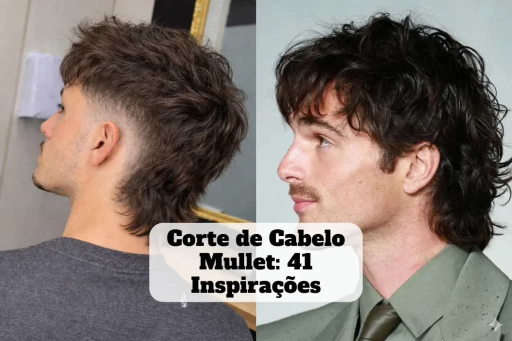Corte de cabelo mullet masculino: 41 inspirações, como funciona, como escolher 1 Homens com corte de cabelo mullet