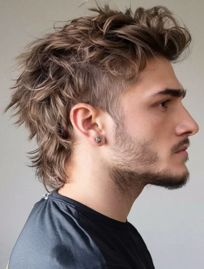 Corte de cabelo mullet masculino: 41 inspirações, como funciona, como escolher 37 corte de cabelo mullet masculino 16