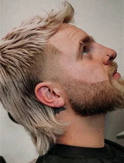 Corte de cabelo mullet masculino: 41 inspirações, como funciona, como escolher 41 corte de cabelo mullet masculino 20