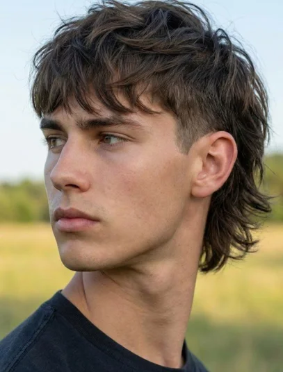 Corte de cabelo mullet masculino: 41 inspirações, como funciona, como escolher 24 corte de cabelo mullet masculino 3
