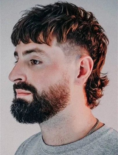 Corte de cabelo mullet masculino: 41 inspirações, como funciona, como escolher 18 corte de cabelo mullet masculino 38