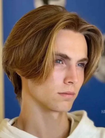 corte de cabelo masculino com franja 13