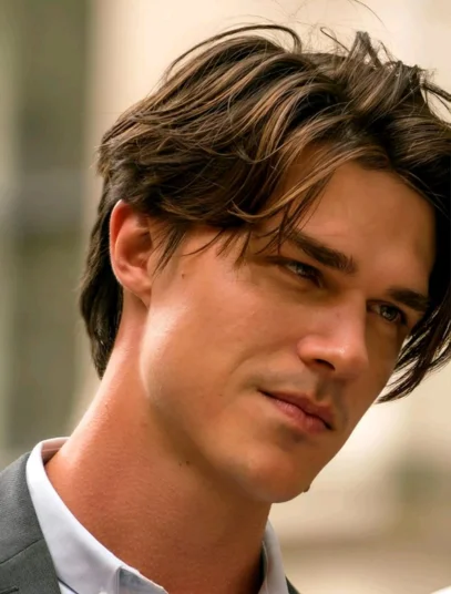 corte de cabelo masculino com franja 14