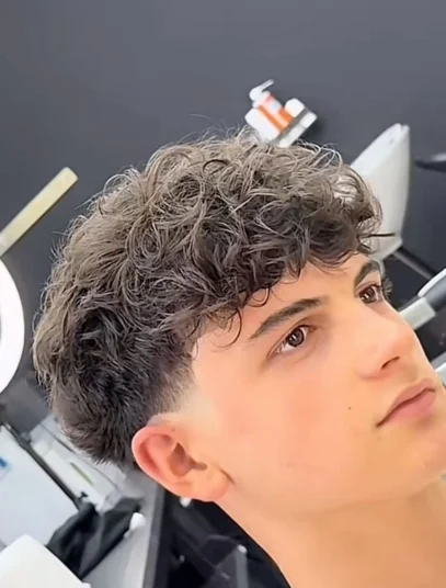 corte de cabelo masculino com franja 17