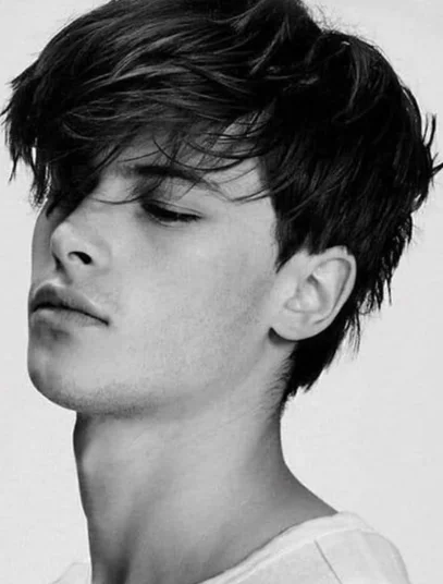 corte de cabelo masculino com franja 19