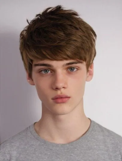 corte de cabelo masculino com franja 41