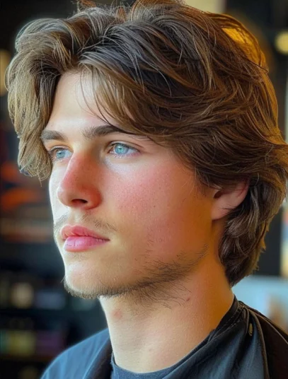 corte de cabelo masculino com franja 6
