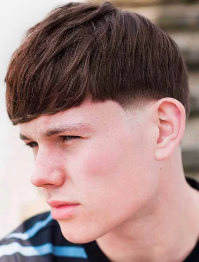 corte de cabelo masculino com franja 7