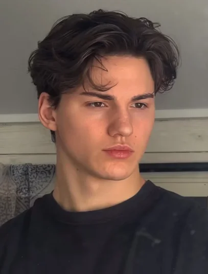 corte de cabelo masculino com franja 8