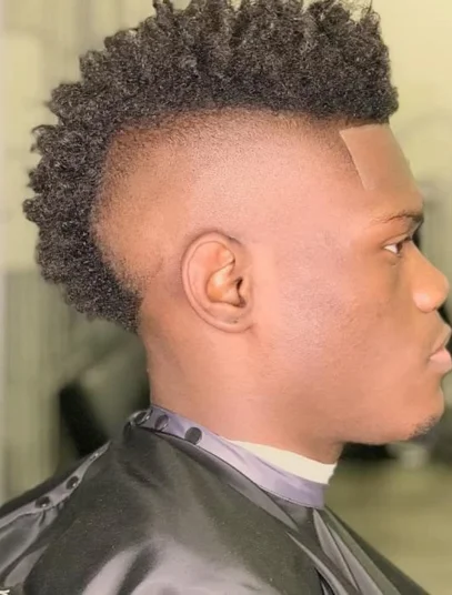 corte de cabelo masculino crespo moicano 1 1