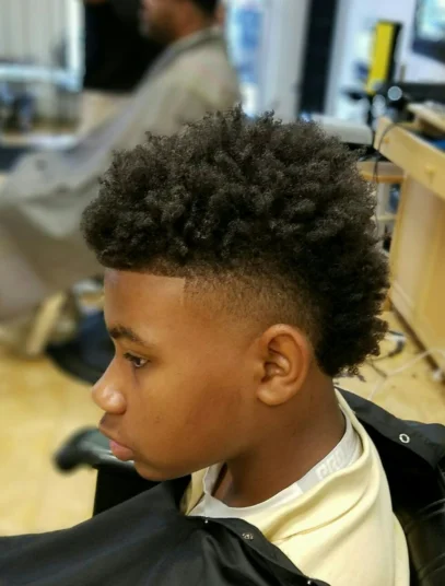 corte de cabelo masculino crespo moicano 14