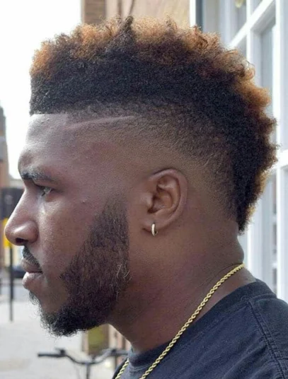 corte de cabelo masculino crespo moicano 25