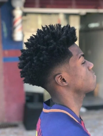 cortes para cabelos crespos masculinos 10